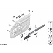 BMW Door Panel Insert - Genuine BMW 51417425051