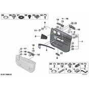 Mini Speaker Cover - Genuine Mini 51417462136