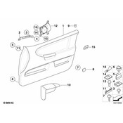 BMW Clamp - Genuine BMW 51418187492