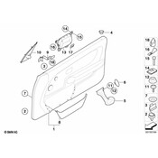BMW Clamp - Genuine BMW 51418190421
