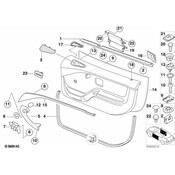 BMW Cover F Right Loudspeaker - Genuine BMW 51418397540