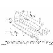 BMW Reinforcement Plate Left - Genuine BMW 51419132341