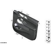 BMW Door Interior Trim Panel - Genuine BMW 51419473882