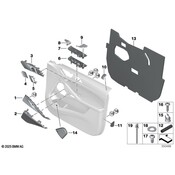 BMW Door Trim Molding - Genuine BMW 51419891669