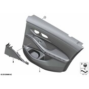 BMW Door Interior Trim Panel - Genuine BMW 51425A0F2A2