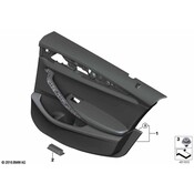 BMW Door Interior Trim Panel - Genuine BMW 51425A27D87