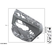 BMW Door Interior Trim Panel - Genuine BMW 51425A46AB5