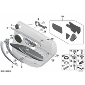 BMW Door Arm Rest - Genuine BMW 51427368386