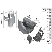 BMW Door Interior Trim Panel - Genuine BMW 51427377282
