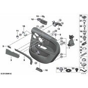 Mini Door Trim Molding - Genuine Mini 51427396717