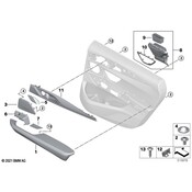 BMW Speaker Cover - Genuine BMW 51427466767
