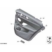 BMW Door Interior Trim Panel - Genuine BMW 51427940086