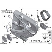 MINI Speaker Cover - Genuine MINI 51429800965