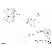 MINI Body C-Pillar Trim Panel - Genuine MINI 51437266629