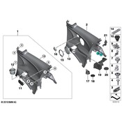 Mini Seat Belt Guide - Genuine Mini 51437393107
