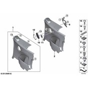 Mini Speaker Cover - Genuine Mini 51437417377
