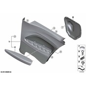 BMW Interior Quarter Panel Trim Panel - Genuine BMW 51438065451