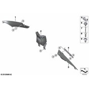 BMW Body A-Pillar Trim Panel - Genuine BMW 51438076102