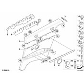 BMW Trim Panel Railing Right (Creambeige) - Genuine BMW 51439150930