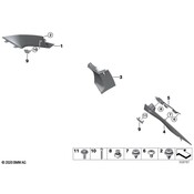 BMW Body A-Pillar Trim Panel - Genuine BMW 51439477978