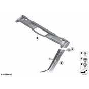 BMW Cover Windscreen Panel Top - Genuine BMW 51447226391