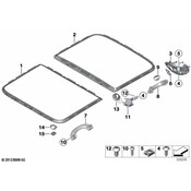 Mini Seat Belt Guide - Genuine Mini 51449801741