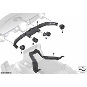 MINI Dashboard Air Vent - Genuine MINI 51452754451