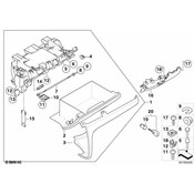 BMW Trim Glovebox Outer (Black) - Genuine BMW 51456982541