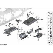 BMW Steering Column Cover - Genuine BMW 51457952182