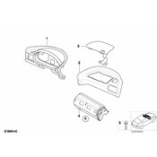 BMW I-Panel Top Co-Driver (Black) - Genuine BMW 51458399940