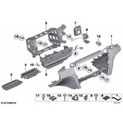 BMW Instrument Carrier Instrument Panel - Genuine BMW 51459112139