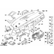 BMW Storage Tray In Instrument Panel - Genuine BMW 51459139391