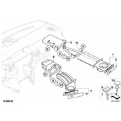 BMW Carrier Drink Holder Interior - Genuine BMW 51459185140