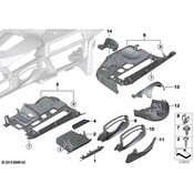 BMW Folding Box Driver'S Side (Venetobeige) - Genuine BMW 51459240635