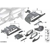 BMW Folding Box Driver'S Side (Oyster) - Genuine BMW 51459240636