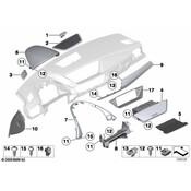 BMW Frame (88 Zoll) - Genuine BMW 51459257640