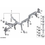 BMW Carrier Instrument Panel - Genuine BMW 51459291317