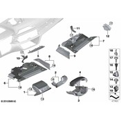 BMW Instrument Panel Bezel - Genuine BMW 51459383740
