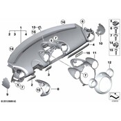 MINI Instrument Panel Cover - Genuine MINI 51459810005