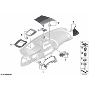 BMW Instrument Panel Side Cover - Genuine BMW 51459891799