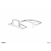 BMW Cover Left (Pacific) - Genuine BMW 51461875535