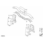 MINI Roll Bar Trim Panel - Genuine MINI 51462757945