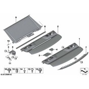 BMW Speaker Cover - Genuine BMW 51467321885