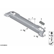 BMW Grille (Black) - Genuine BMW 51467325000