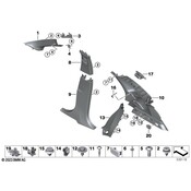 BMW Seat Belt Guide - Genuine BMW 51467380249