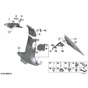 BMW Seat Belt Guide - Genuine BMW 51467392279