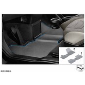 BMW Allweather Floor Mat (Lhd) - Genuine BMW 51472348072
