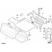 BMW Rear Body Panel Trim Panel - Genuine BMW 51472491065