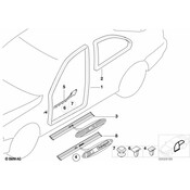 BMW Covering Front (Clubsport) - Genuine BMW 51472495566