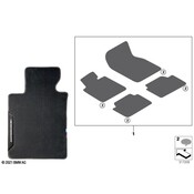 BMW Floor Mat Set - Genuine BMW 51475A433B0